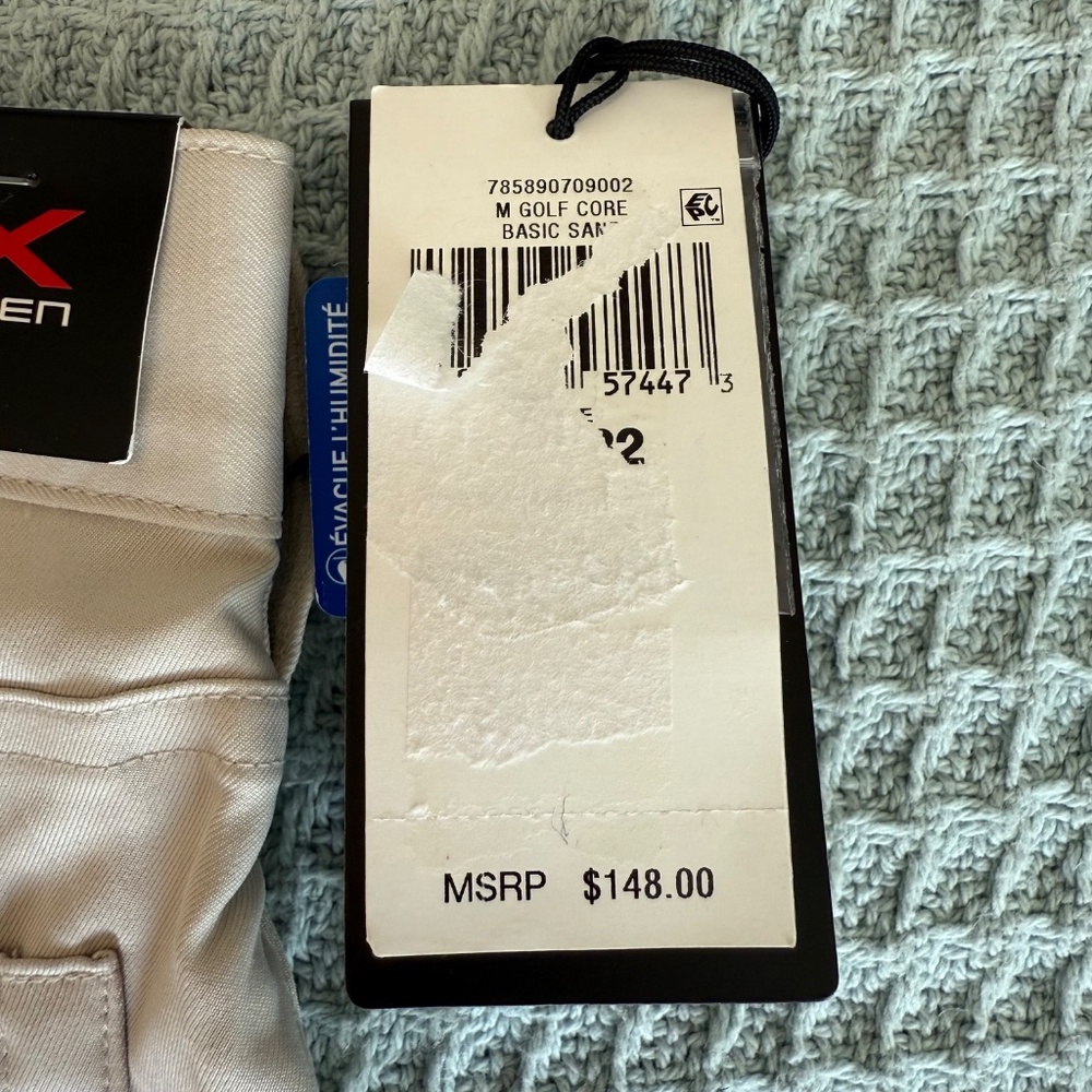 NWT RLX Ralph Lauren Active Fit Pants Mens 36x32 Basic Sand Golf Performance NEW - Picture 4 of 9